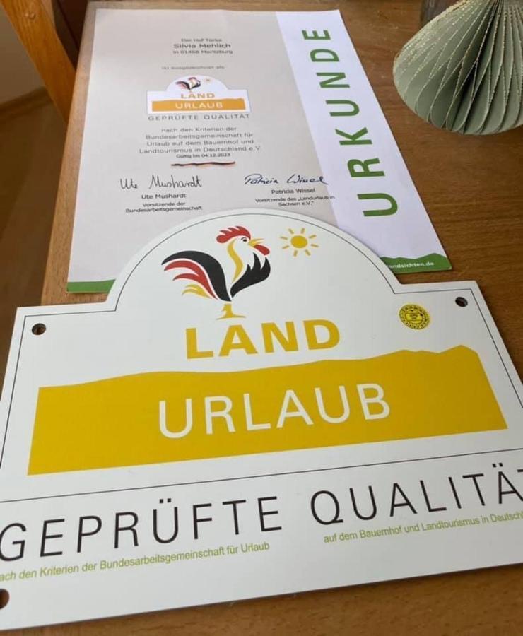 Hof Tuerke Lägenhet Moritzburg Exteriör bild
